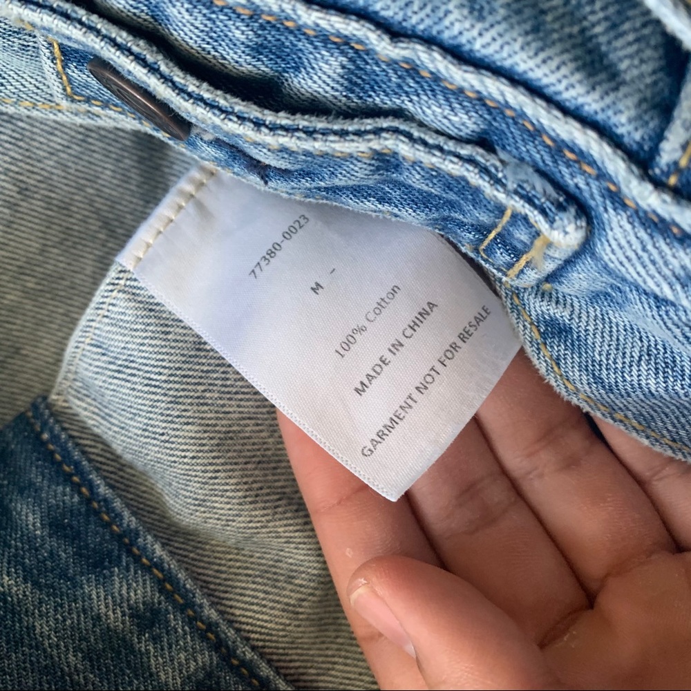 Levi’s Sample Yellow Square Denim Jacket - image 3